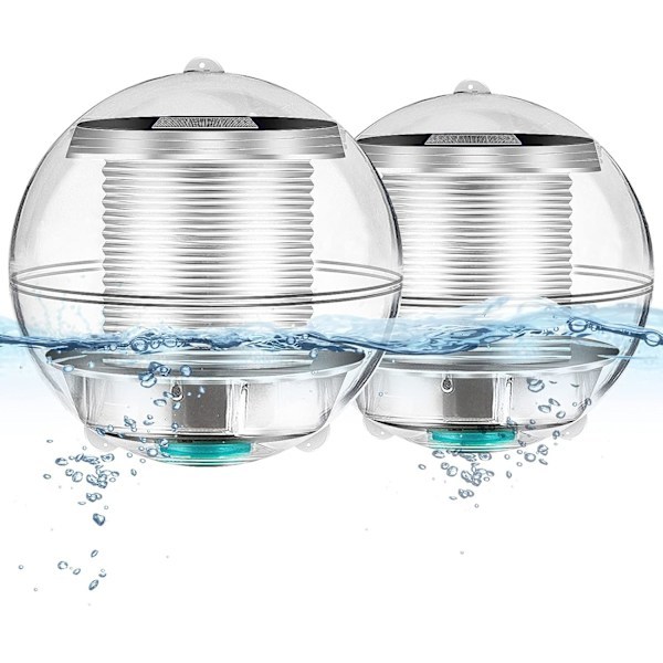 Solcellepoollampe, flydende solcellelampe med variabel farve