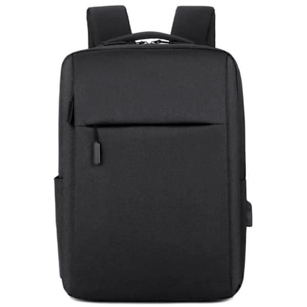 15,6\" Laptop Rygsæk med USB-oplader Sort
