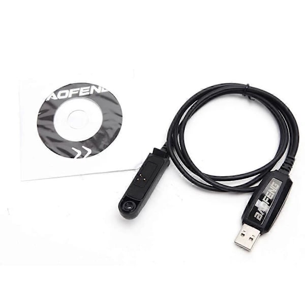 Programmeringskabel för BaoFeng UV-9R PLUS A58 BF-9700 Walkie-talkie Data