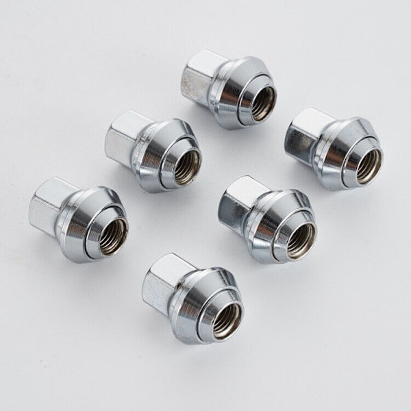 24X Hjulmutter Konmutter Mondeo M12x1.5 SW 19 for Ford Aluminiumfelger Fiesta
