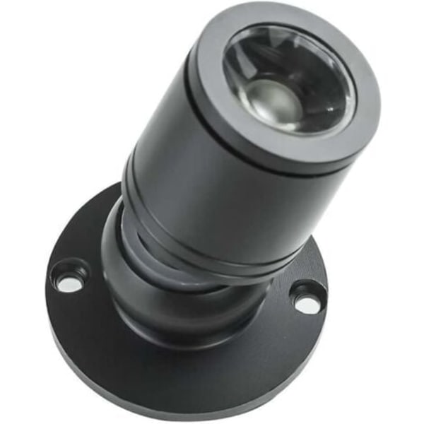 Ulisem 10 x mini LED downlights, mini spotlight 1WLED, med driver, 100-265v [energiklasse A+] (svart, kaldt lys).ca