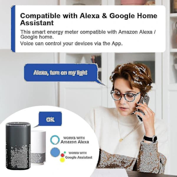 63A WiFi Smart Energimätare