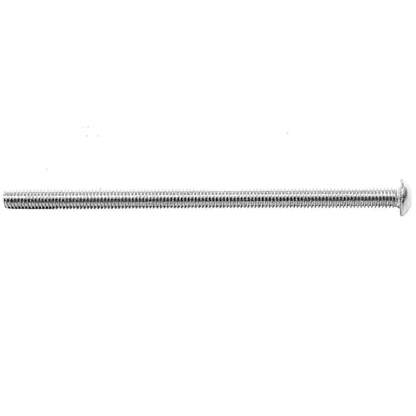 M4 X 80mm Umbrakoskrue med Knapphode - Rustfritt Stål (100-pakning)