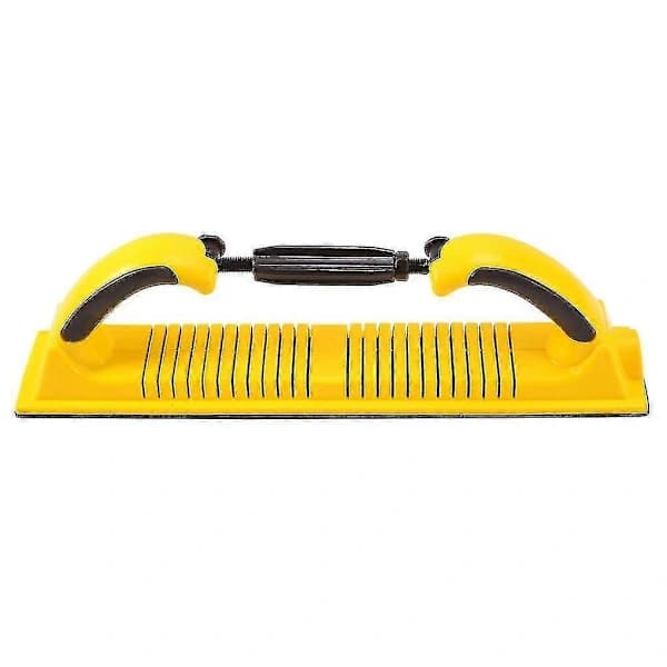 70x400mm Torrslipande Handtrycksbräda Bilspackel Aska Handhyvel Rektangulär Vakuum Sandpapperslipning -B