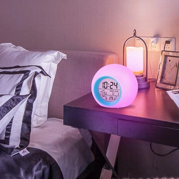 Digitalt vækkeur børn LED børneur 7