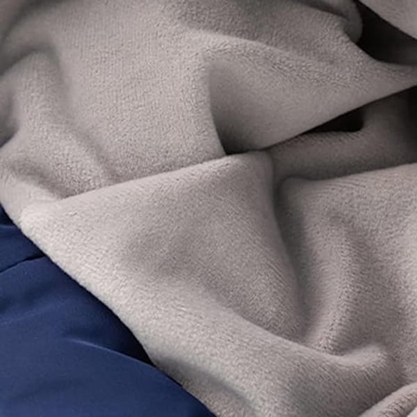 Vinterlue i fleecefôret stretchpolyester, termisk hodeskallelue for voksne, sykling, utendørsaktiviteter, blå 58-60 cm blue
