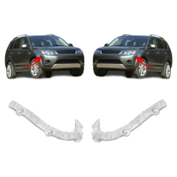 Etu vasen ja oikea ylempi puskurin kiinnike Mitsubishi Outlander 2007 2008 2009 6400A587 6400A588