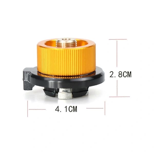 Cylinderadapter Camping Gas Konverter Burkventiladapter Campingkök Konvertera Lindal Typ Ventiladapter