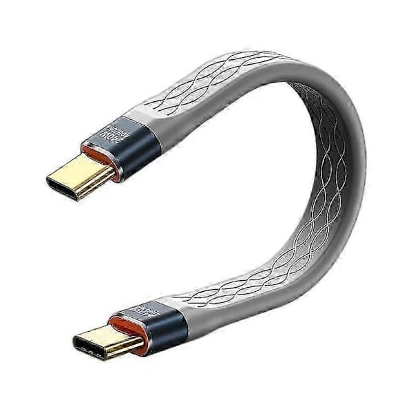 240W USB 4.0 Gen3 Datakabel 5A Hurtigopladning til USB C til Type C PD Thunderbolt 3 8K@60Hz 40Gbps Datakabel