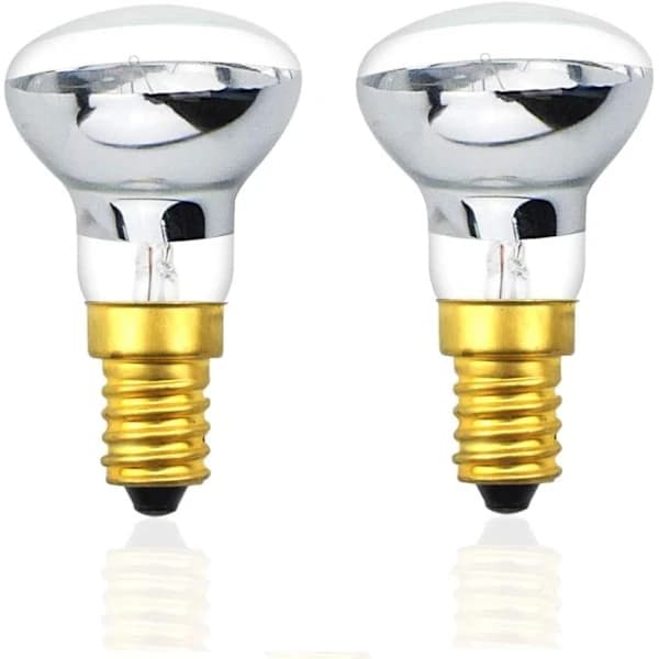 2-pack R39 E14 Dimbar Reflektorlampa 25W för Lavalampor