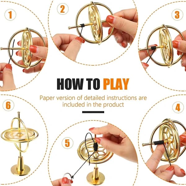 Gyro Spinner, Sormenpääpyöritin Gyroskooppilelu