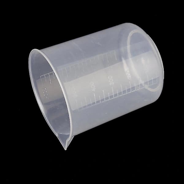 500 ml:n mitta-astia, läpinäkyvä