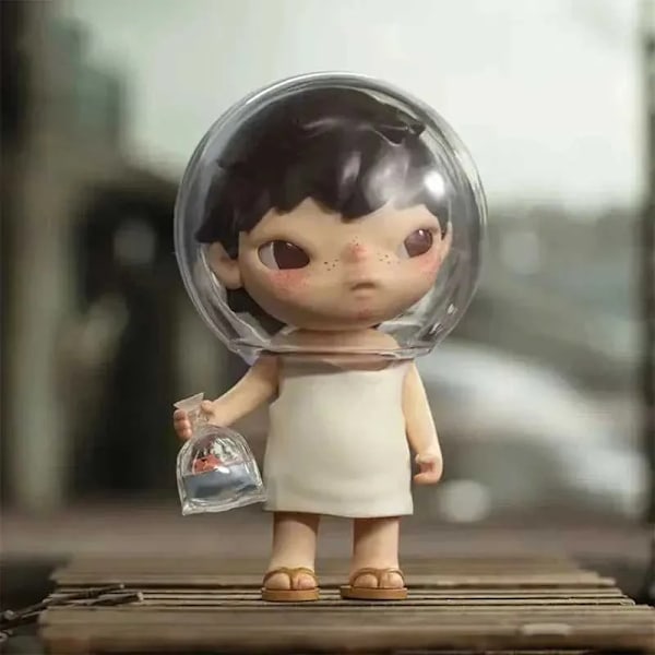 100% lager af originale Hirono Mercy City serie 3 blind box legetøj animerede karakterer action figur modeller legetøj gaver W241114.Ca