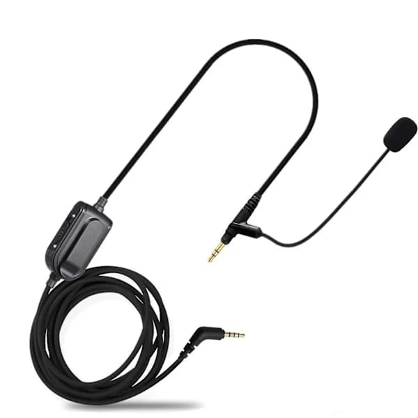 Audio-Line med Mute-knap VoIP-headsetkabel til Boompro-gamingheadset