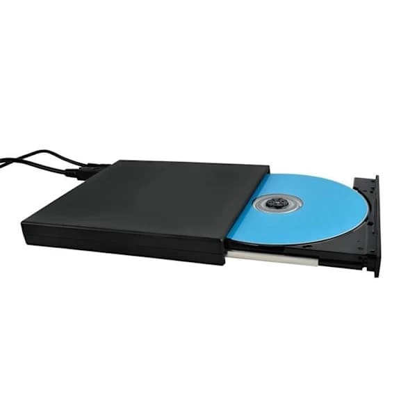 Ulkoinen DVD/CD-poltin - 24x Musta