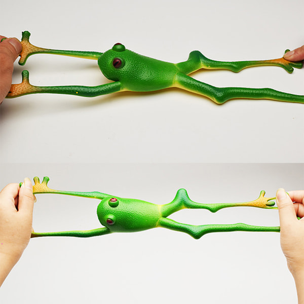 Gummi Simulerings Frø Stretch Legetøj Stress Relief Sensorisk Legetøj Spoof Stress Ventil Legetøj til Børn Voksne_ca