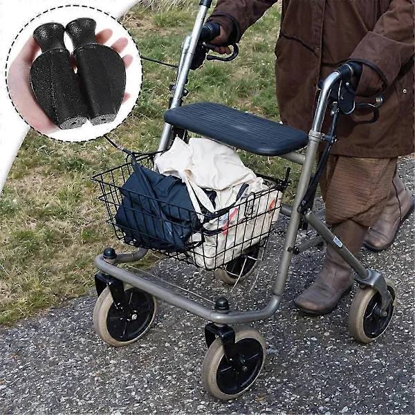 Universal Rollator Handles - Non-Slip Replacement Grips for Mobility Aids & Rolling Walkers