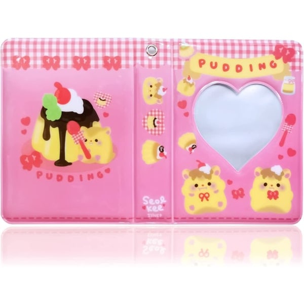 Guojozo 3 tommers Mini Fotoalbum Kpop Fotoholder, Kjærlighet（CA)
