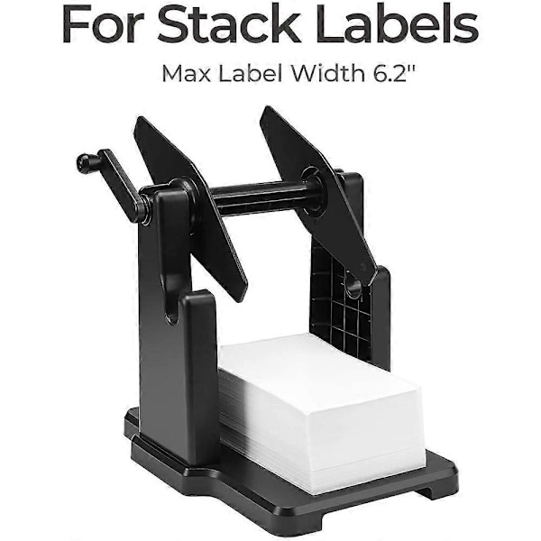CASA Ekstern Holder, 2 i 1 Fanfold Stak Papirholder til Termisk Bordprinter