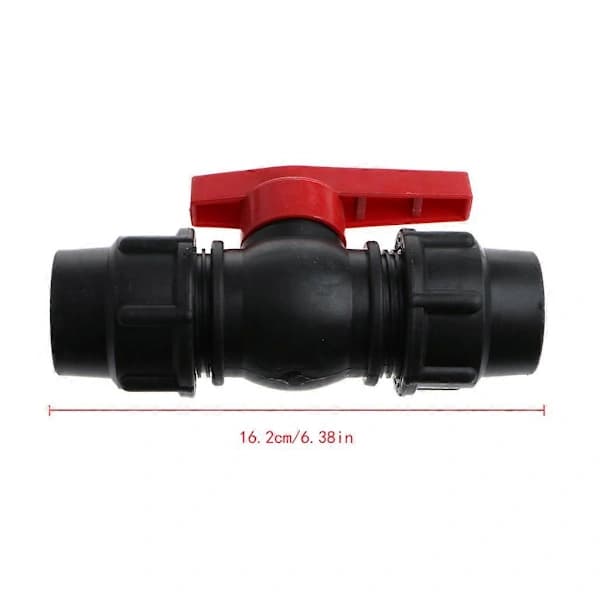 PE 20mm-30mm Vesiputken Pikaliitosventtiili
