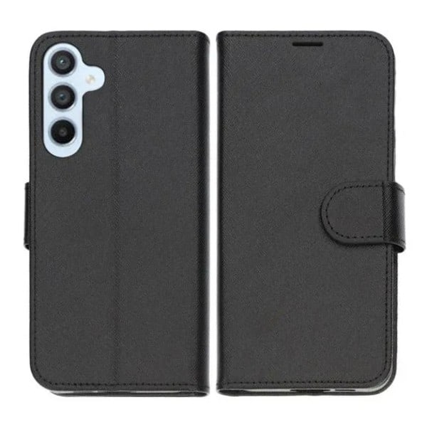 Samsung Galaxy A55 Pung Etui med Stativ - Sort