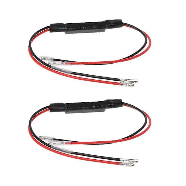 Package LED Load Resistor Turn Signal Relay Compatible with DC 12V 10W 10 Ohm