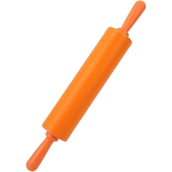Kagerulle, Farverig Silikone Kagerulle (Orange)