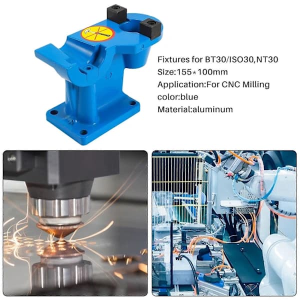 {ca}Bt30 /Iso30 Työkalunpidike Kiinnityskaluste Työkappale Cnc-kone