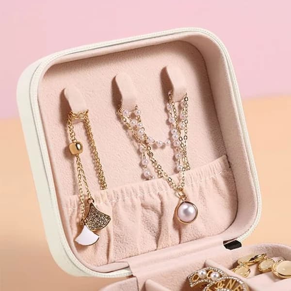 Smyckeskrin Rese Mini Organizer Portabel Display Onde