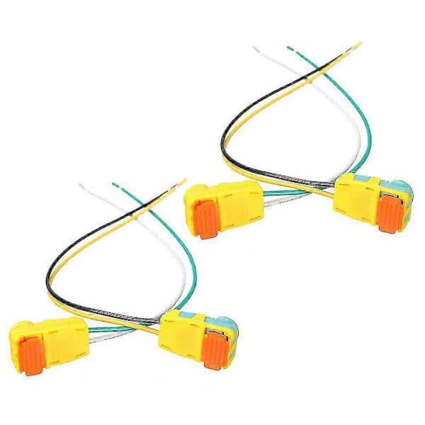 2 Par Airbagkontakter Airbag Clock Spring Plugg Erstatning Airbagkontakt