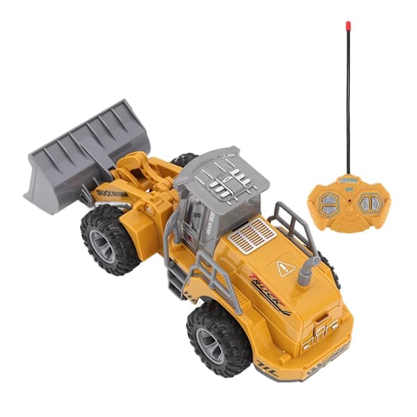 [CA] RC Construction Vehicle 4-Way Remote Control 1/30 Scale Construction Model for Children Over 3 Years Old