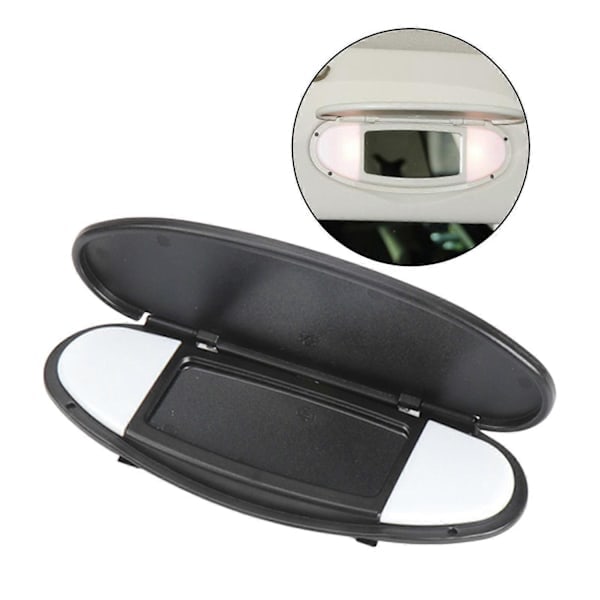 Solskjermspeilramme Kompatibel med MINI R55 R56 R60 2007-2014 Holdbar Svart-WELLNGS Black