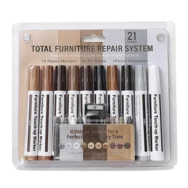 [CA] Møbelreparationspen - 21 stk.