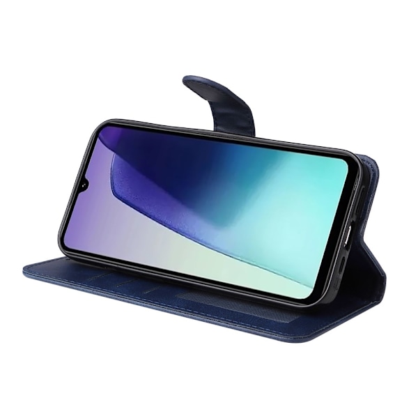 SKALO Xiaomi Redmi 14C PU-Læder Pung Etui - Flere farver Blue Blå