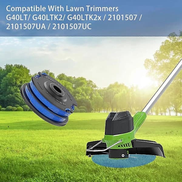 Greenworks 40V Trimmertrådspole - 1,65 mm x 8,3 m Erstatningsline