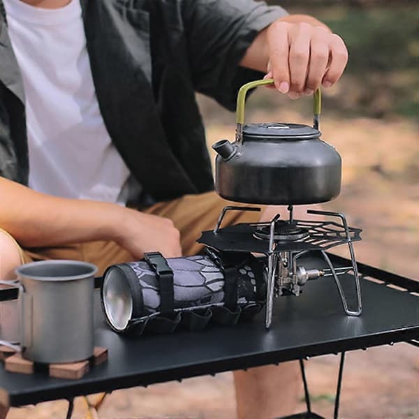Spindelvev Varmeisoleringsplate Camping Gassbeholder Brennerhode Varmesjold