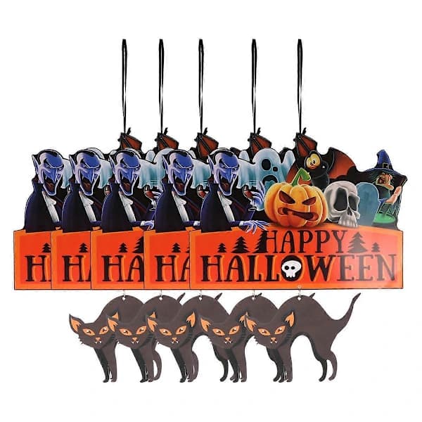5-pack Flerfärgade Dörrhängen med Stilren Design