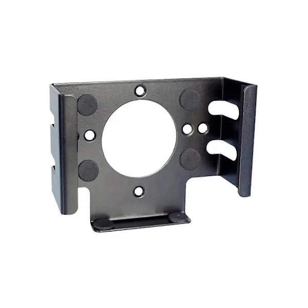 Under Desk-stativ for Mac Mini M4 2024 stasjonær datamaskin Metallfeste Holder Bak skjerm for Mac Min