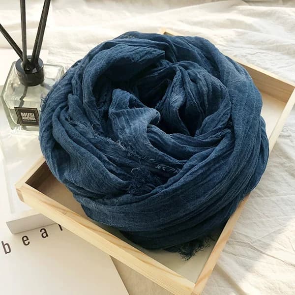 Efterår Vinter Herre Bomuldstørklæde, Herretørklæde Basic Scarf_tfrf
