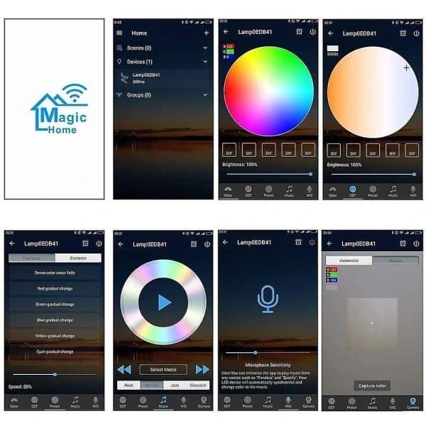 Wifi trådløs LED Smart Controller Android Ios App til Rgb-lys