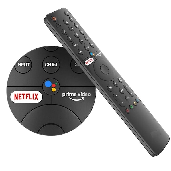 Xmrm-19 Passar till Xiaomi Mi P1 Android 4k Tv Bluetooth Röstfjärrkontroll L55m6-6aeu