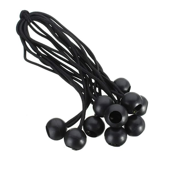 50 stk. Ball Bungee-snore Elastiske snore Strammere med bold til Aw
