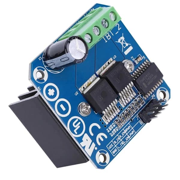 Høyeffekt Motordrivermodul BTS7960 43A for Smart Bil Elektriske Komponenter