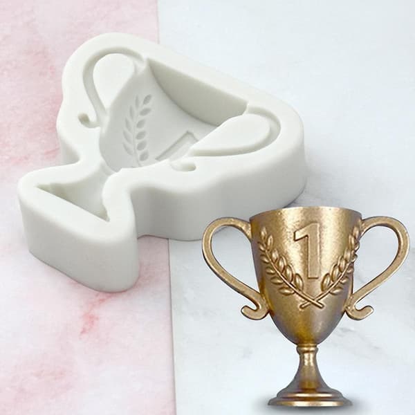 Silikone Bageforme 3D Trofæ Medalje Racing Form Bageværktøj DIY Presseform 3018 3018