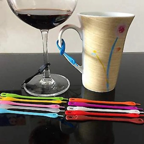 Silikone Glasbrikker Sæt til Glas 4 STK