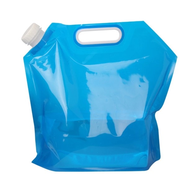 10L Utomhus camping vattenpåse vikbar vattenbehållare vatten dunk portabel hopfällbar resevattenhink XXL