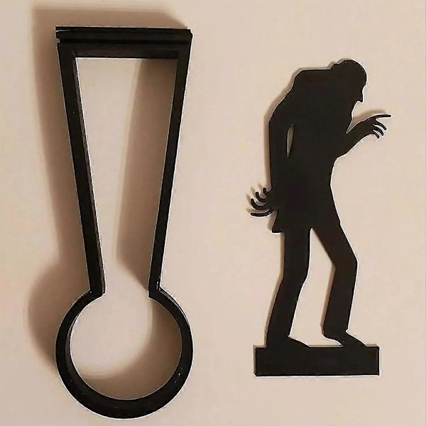 Nosferatu Ljusstake, Halloween Skräck Ljusstake Metall Dekoration n_ca n