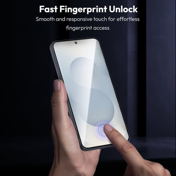 2-Pack Samsung Galaxy S25 Screen Protector - Tempered Glass | [Automatic Installation] - Bubble-Free Samsung Galaxy S25 Samsung Galaxy S25