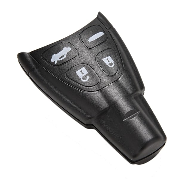 4-knapps Fjernkontroll Nøkkelhus Case Fob og Blad for SAAB 93 95