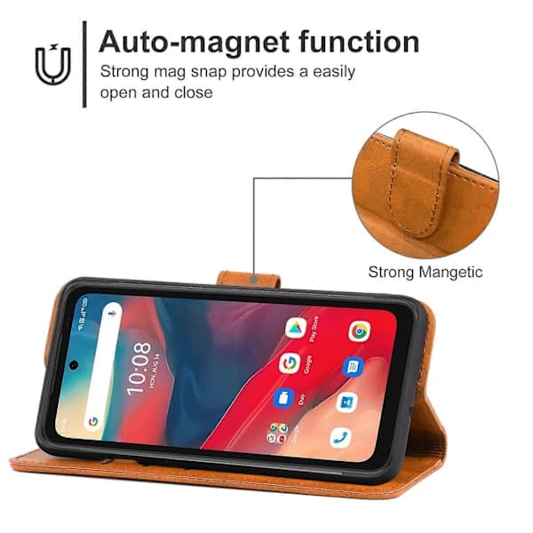 Læderetui til UMIDIGI BISON GT2 / GT2 5G / GT2 Pro / GT2 Pro 5G (Sort)